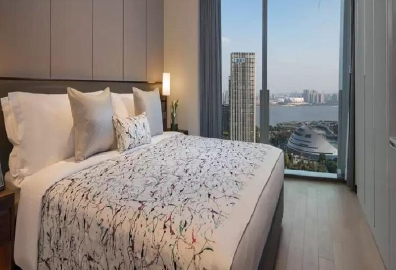 Ferienwohnung Ascott Raffles City Hangzhou Exterior foto